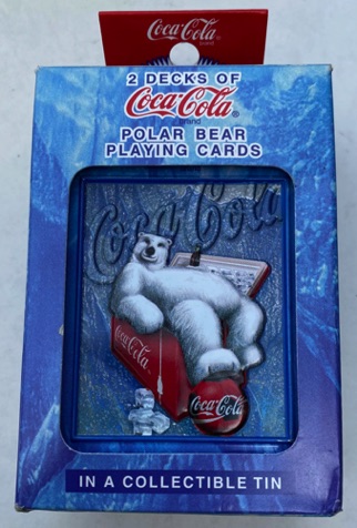 25147-1 € 12,50 ccoa cola speelkaarten in ijzeren blikje.jpeg